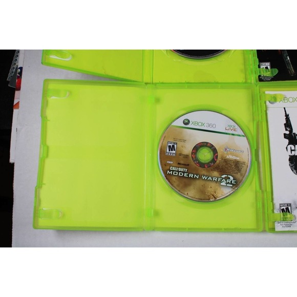 4 games: Call of Duty Black Ops 2, 3 + Modern Warfare 2, 3 (Xbox 360) authentic - Picture 10 of 11